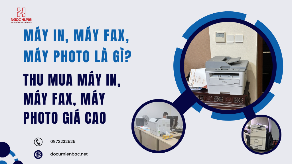 Thu Mua Máy In, Máy Fax, Máy Photo Giá Cao Tại Hà Nội Marketing