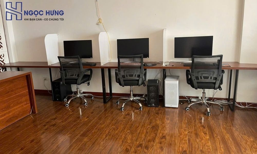 Quy trình thu mua máy tính cũ chuyên nghiệp, rõ ràng từng bước.