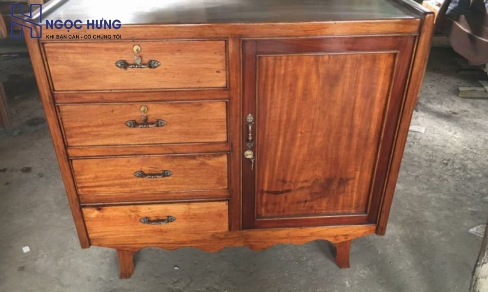 Giường tủ gỗ tự nhiên và công nghiệp thanh lý đa dạng