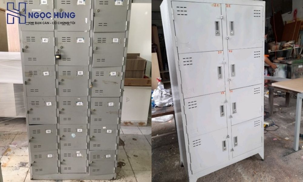 Kinh nghiệm chọn tủ tài liệu cũ phù hợp với không gian làm việc