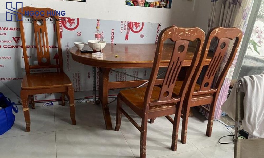 Quy trình thu mua bàn ghế gia đình chuyên nghiệp, nhanh gọn