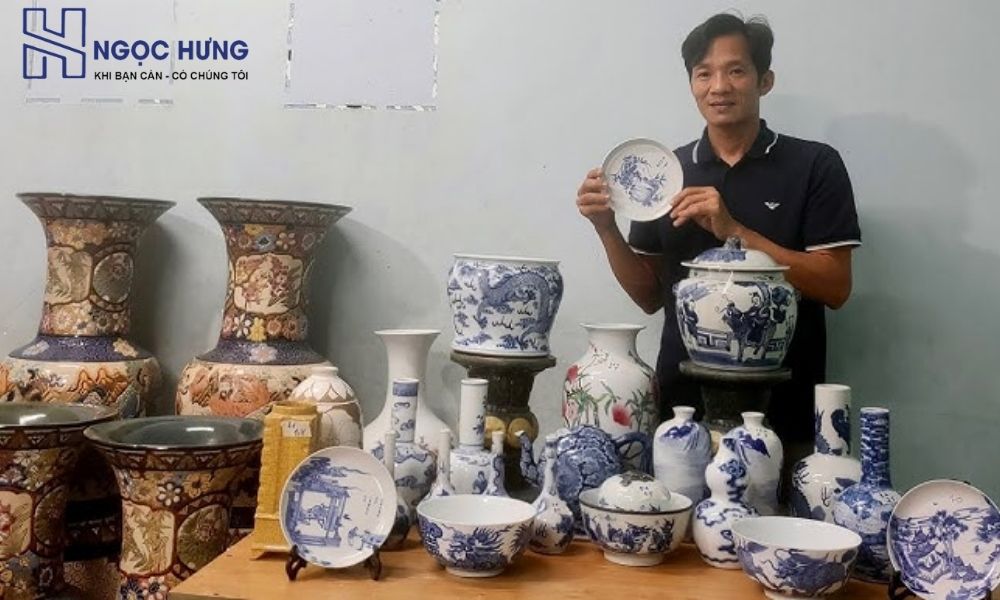 Đa Dạng Món Đồ Sành Sứ Cũ Được Thu Mua Tận Nơi.