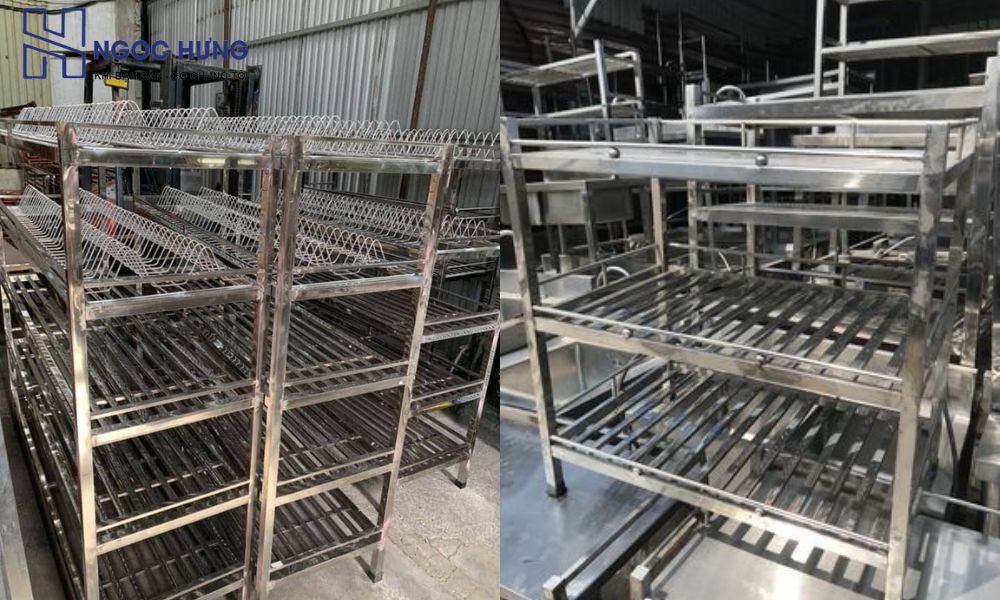 Quy trình thu mua giá kệ inox cũ minh bạch, nhanh chóng