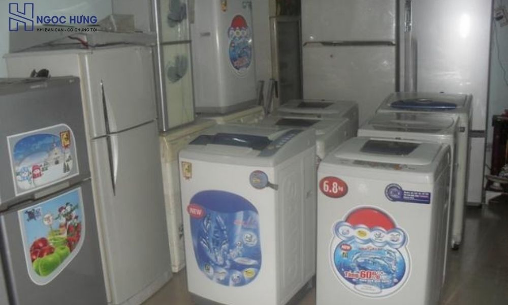 Máy Giặt, Tủ Lạnh Cũ Được Kiểm Tra Trước Khi Thu Mua.