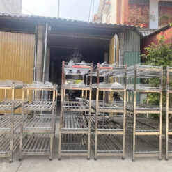 Kệ Inox Cũ 3 Tầng 4 Tầng
