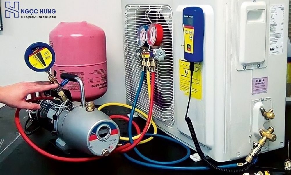 Nạp gas điều hòa đúng chuẩn giúp máy vận hành ổn định và tiết kiệm điện.