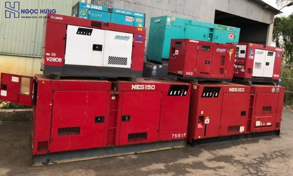 Máy Phát Điện Cũ Thường Dùng Cho Công Trình, Nhà Xưởng.
