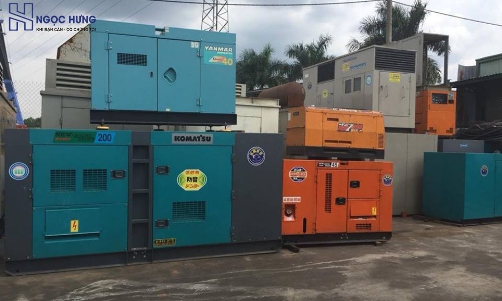 Một Số Mẫu Máy Phát Điện Cũ Phổ Biến Trên Thị Trường.