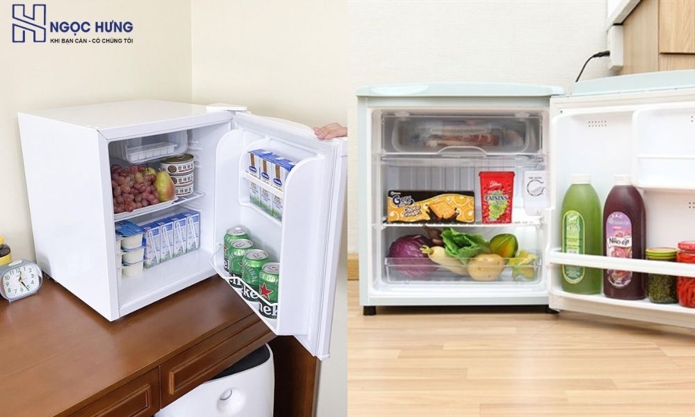 Tủ Lạnh Mini 50 Lít Nhỏ Gọn, Phù Hợp Phòng Trọ Sinh Viên