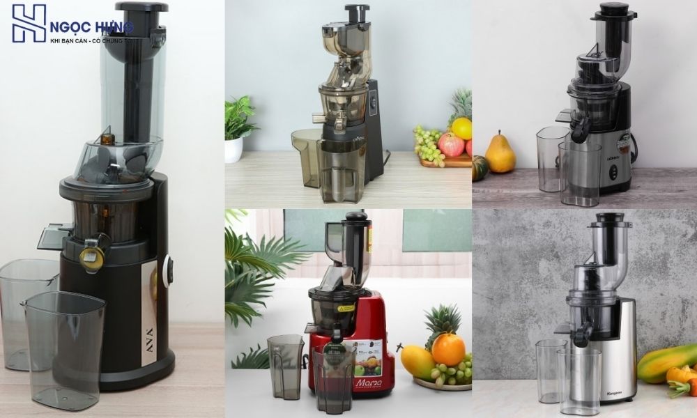 Các Mẫu Máy Ép Trái Cây Cũ Thường Gặp Trên Thị Trường