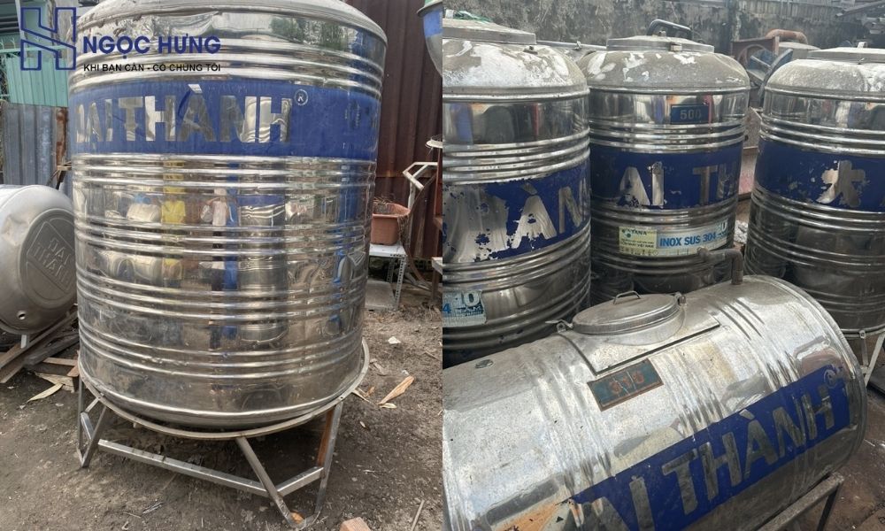 Bồn Công Nghiệp Cũ Được Thu Gom Nhanh Chóng, Hiệu Quả